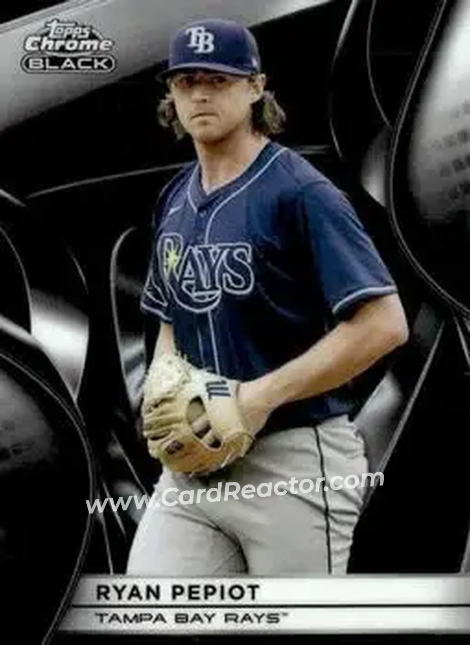 2025 Topps Chrome Black #143 Ryan Pepiot