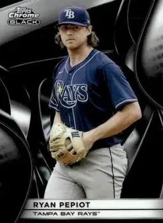 2025 Topps Chrome Black #143 Ryan Pepiot