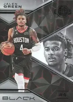 2022-23 Panini Black feature card