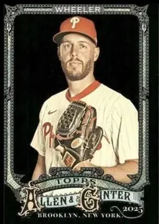 2025 Topps Allen & Ginter X #142 Zack Wheeler