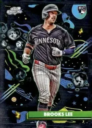 2025 Topps Chrome Cosmic #129 Brooks Lee