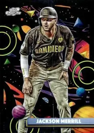 2025 Topps Chrome Cosmic #130 Jackson Merrill