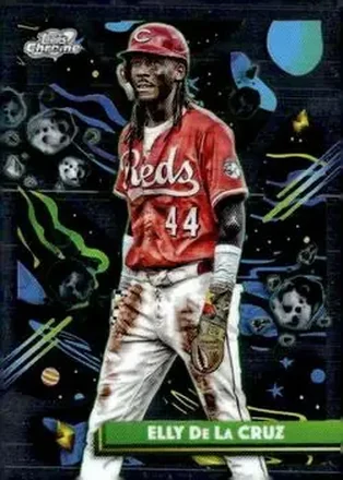 2025 Topps Chrome Cosmic #132 Elly De La Cruz