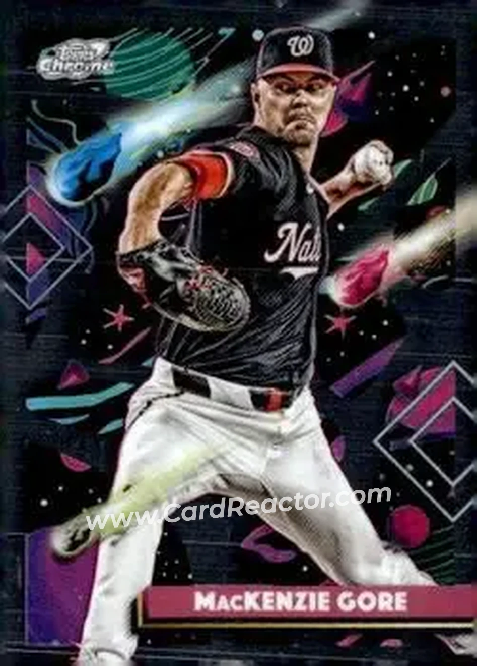 2025 Topps Chrome Cosmic #134 Mackenzie Gore