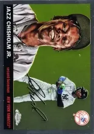 2025 Topps Chrome Platinum #130 Jazz Chisholm Jr.
