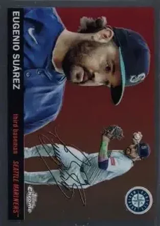 2025 Topps Chrome Platinum #133 Eugenio Suárez
