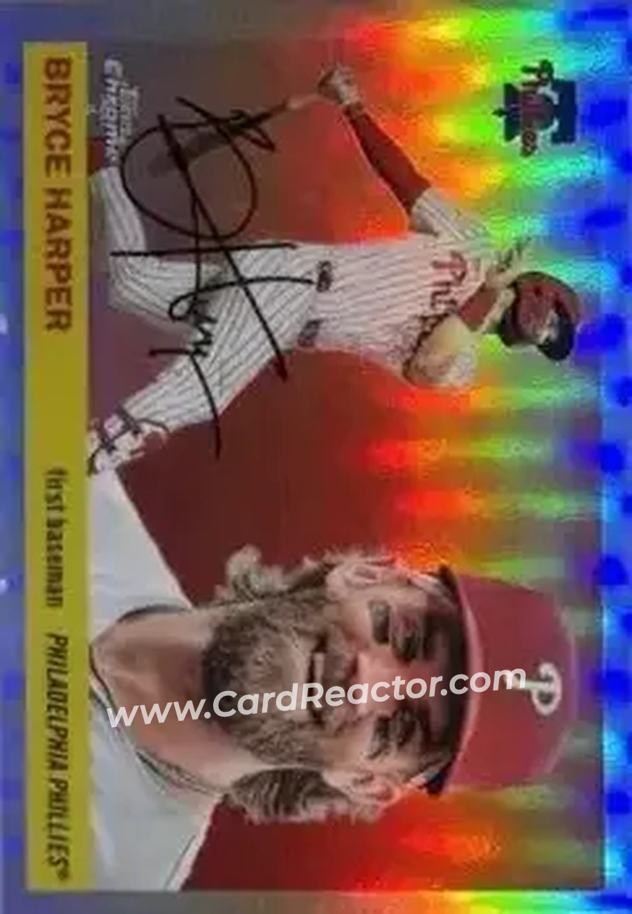 Front of Bryce Harper
