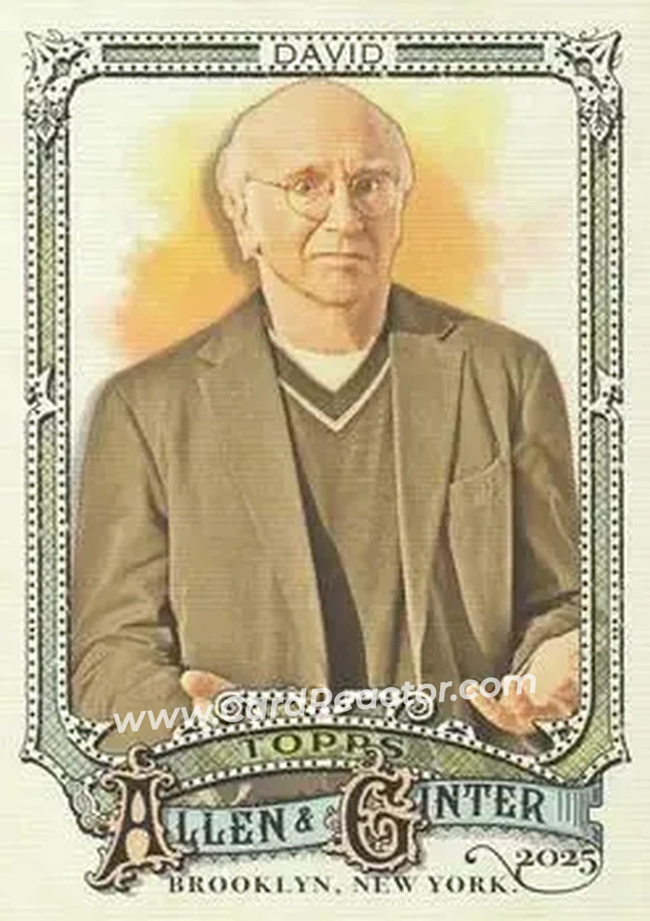2025 Topps Allen & Ginter #184 Larry David