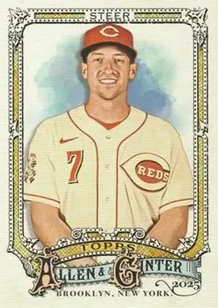 2025 Topps Allen & Ginter #186 Spencer Steer