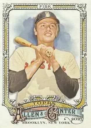 2025 Topps Allen & Ginter #187 Carlton Fisk