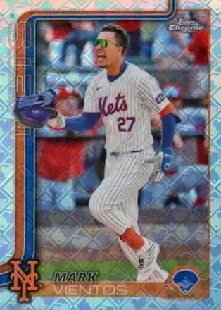 2025 Topps Chrome Logofractor Edition #129 Mark Vientos