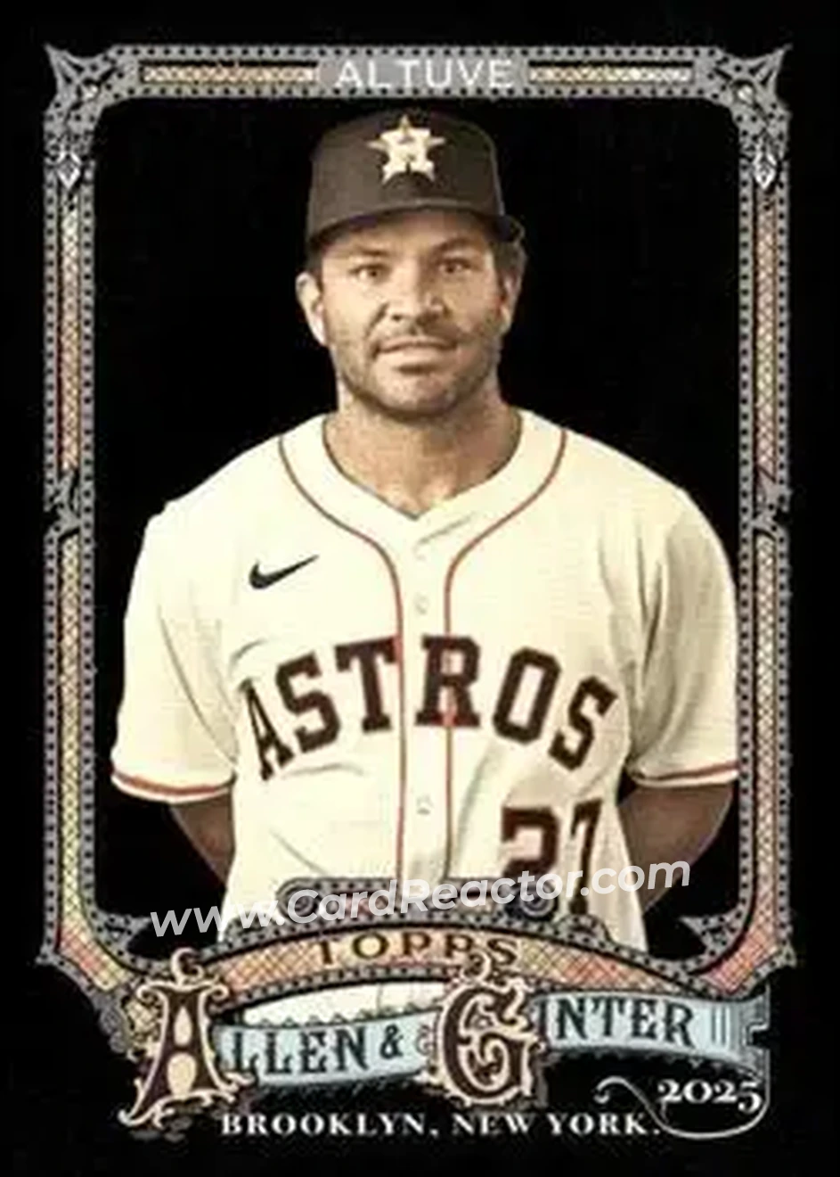 2025 Topps Allen & Ginter X #152 Jose Altuve