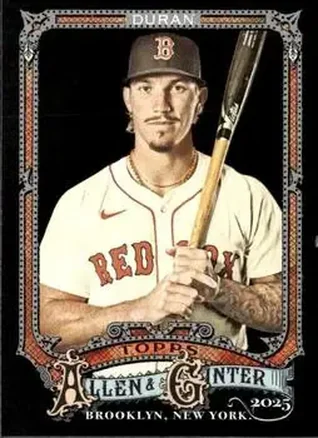 2025 Topps Allen & Ginter X #154 Jarren Duran