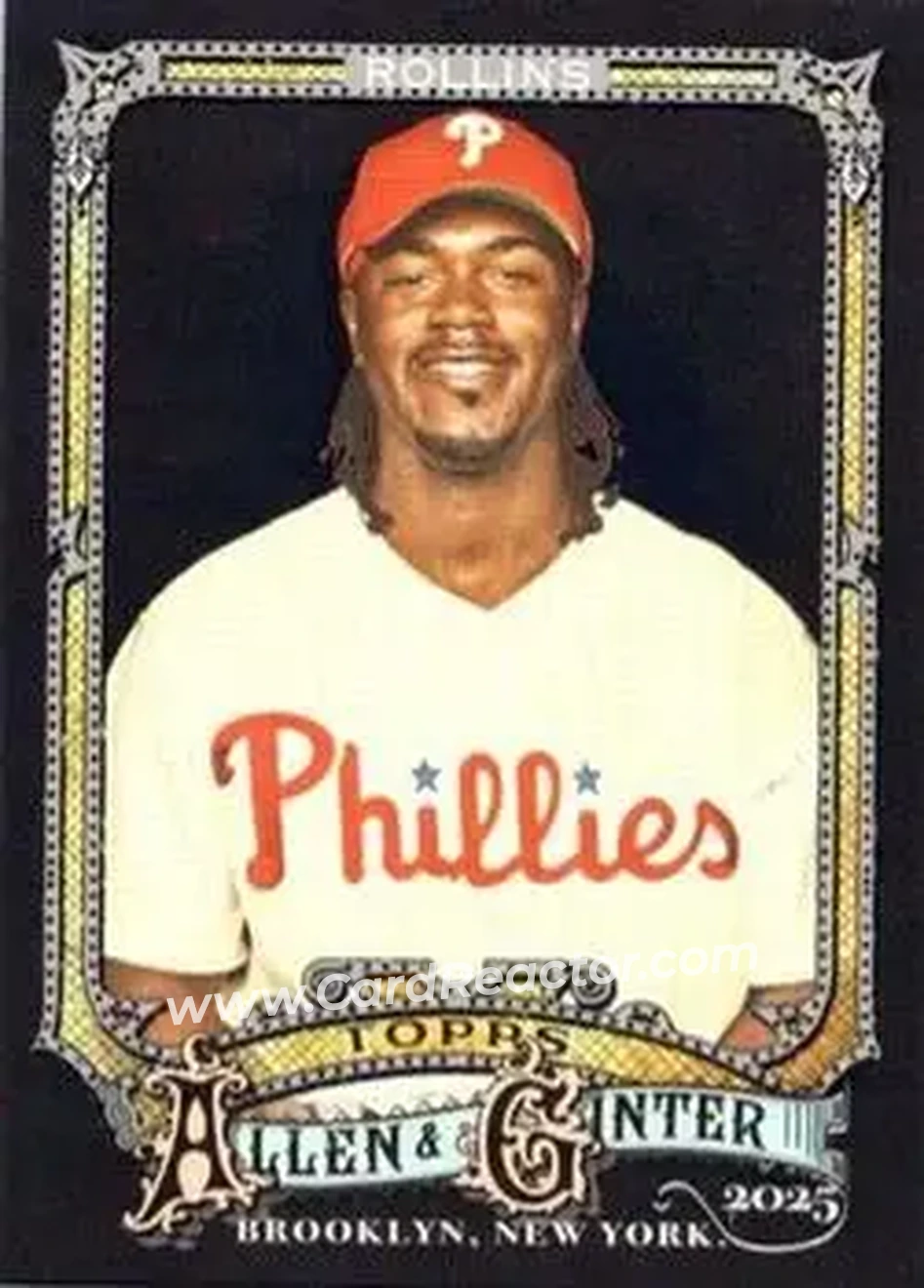 2025 Topps Allen & Ginter X #159 Jimmy Rollins