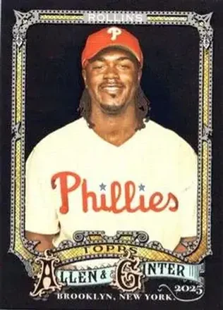 2025 Topps Allen & Ginter X #159 Jimmy Rollins