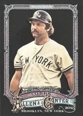 2025 Topps Allen & Ginter X #160 Thurman Munson