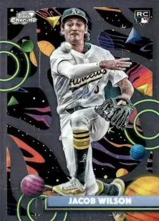 2025 Topps Chrome Cosmic #139 Jacob Wilson