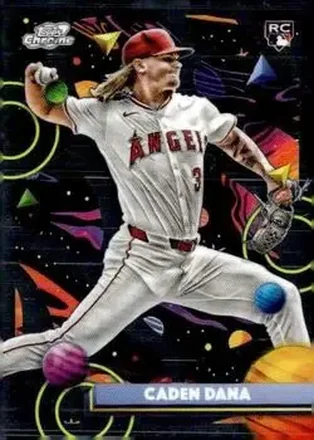 2025 Topps Chrome Cosmic #140 Caden Dana