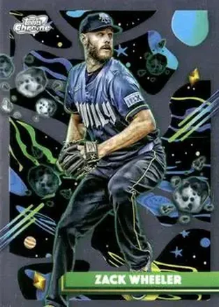 2025 Topps Chrome Cosmic #141 Zack Wheeler