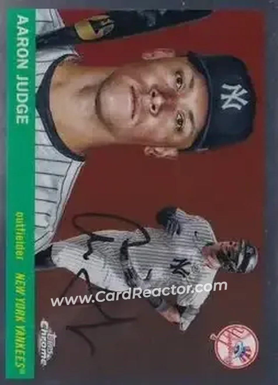 Front of Aaron Judge