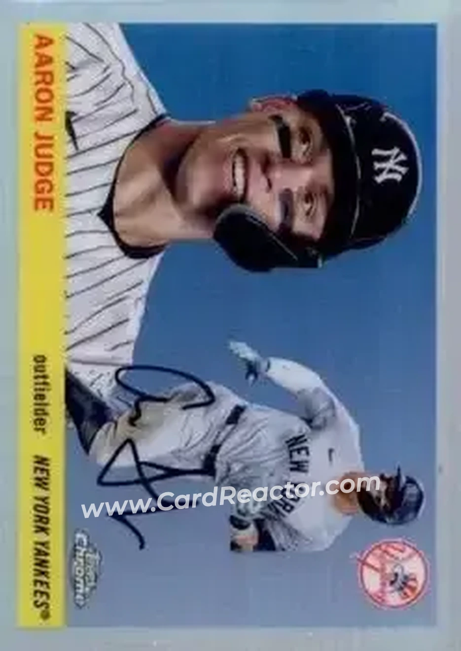 Front of Aaron Judge
