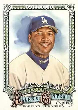 2025 Topps Allen & Ginter #191 Gary Sheffield