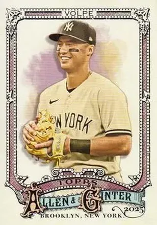2025 Topps Allen & Ginter #196 Anthony Volpe
