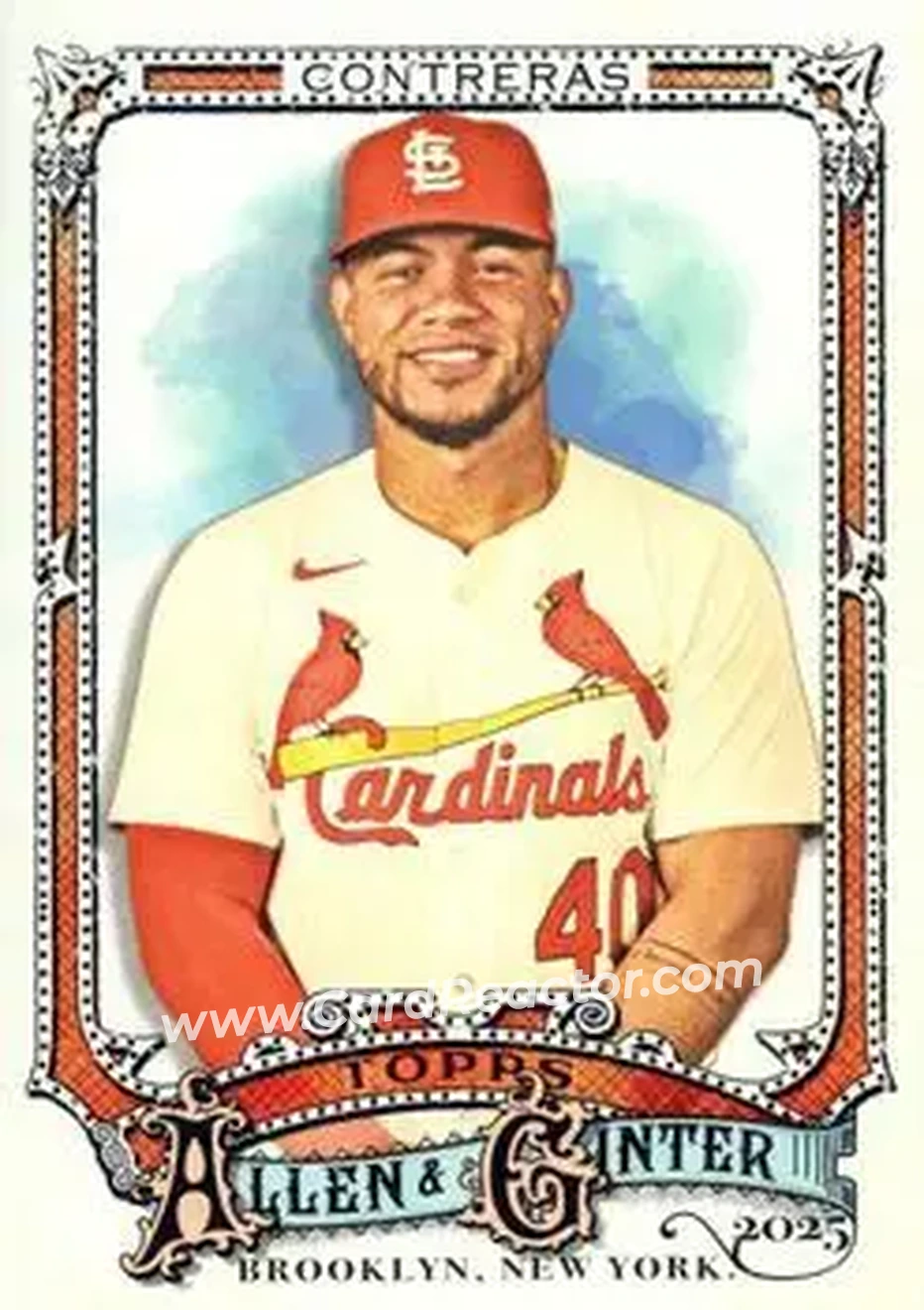 Front of Willson Contreras