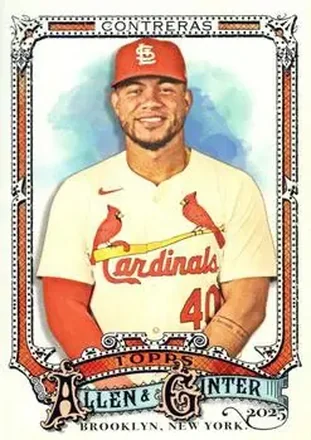 2025 Topps Allen & Ginter #199 Willson Contreras