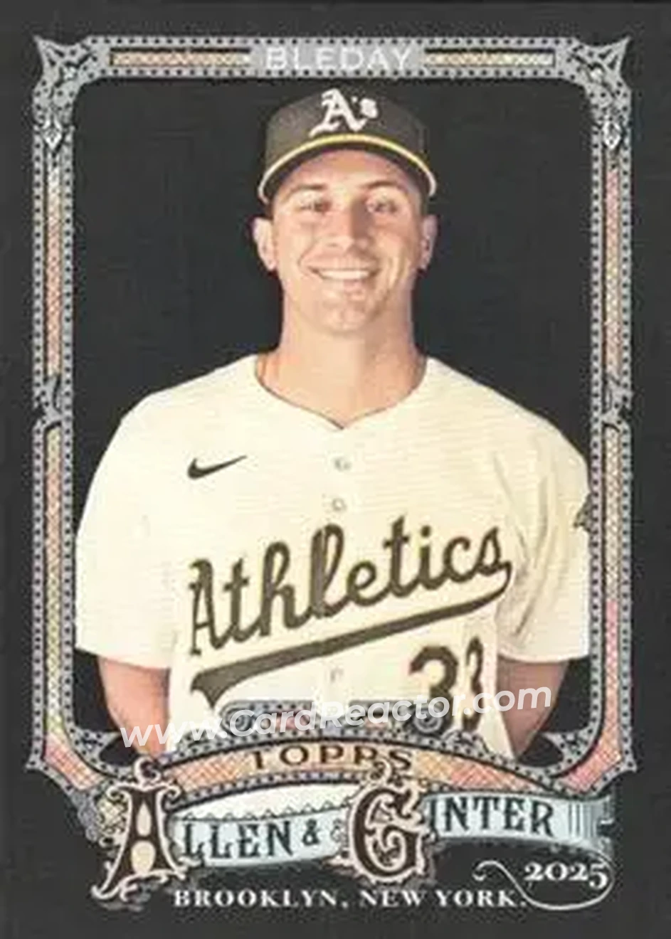 2025 Topps Allen & Ginter X #166 JJ Bleday