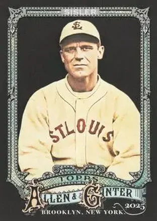 2025 Topps Allen & Ginter X #170 George Sisler