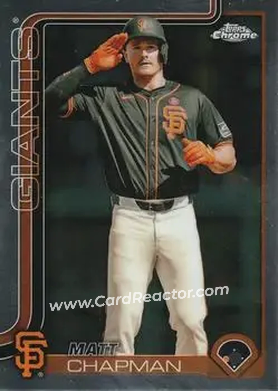 Front of Matt Chapman