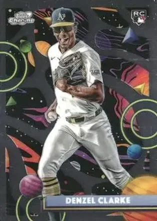 2025 Topps Chrome Cosmic #147 Denzel Clarke