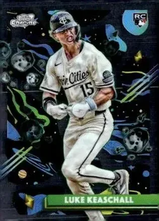 2025 Topps Chrome Cosmic #153 Luke Keaschall