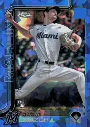 2025 Topps Chrome Sapphire Edition #157 Adam Mazur