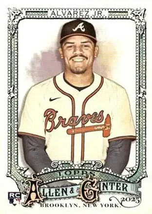 2025 Topps Allen & Ginter #201 Nacho Alvarez Jr.