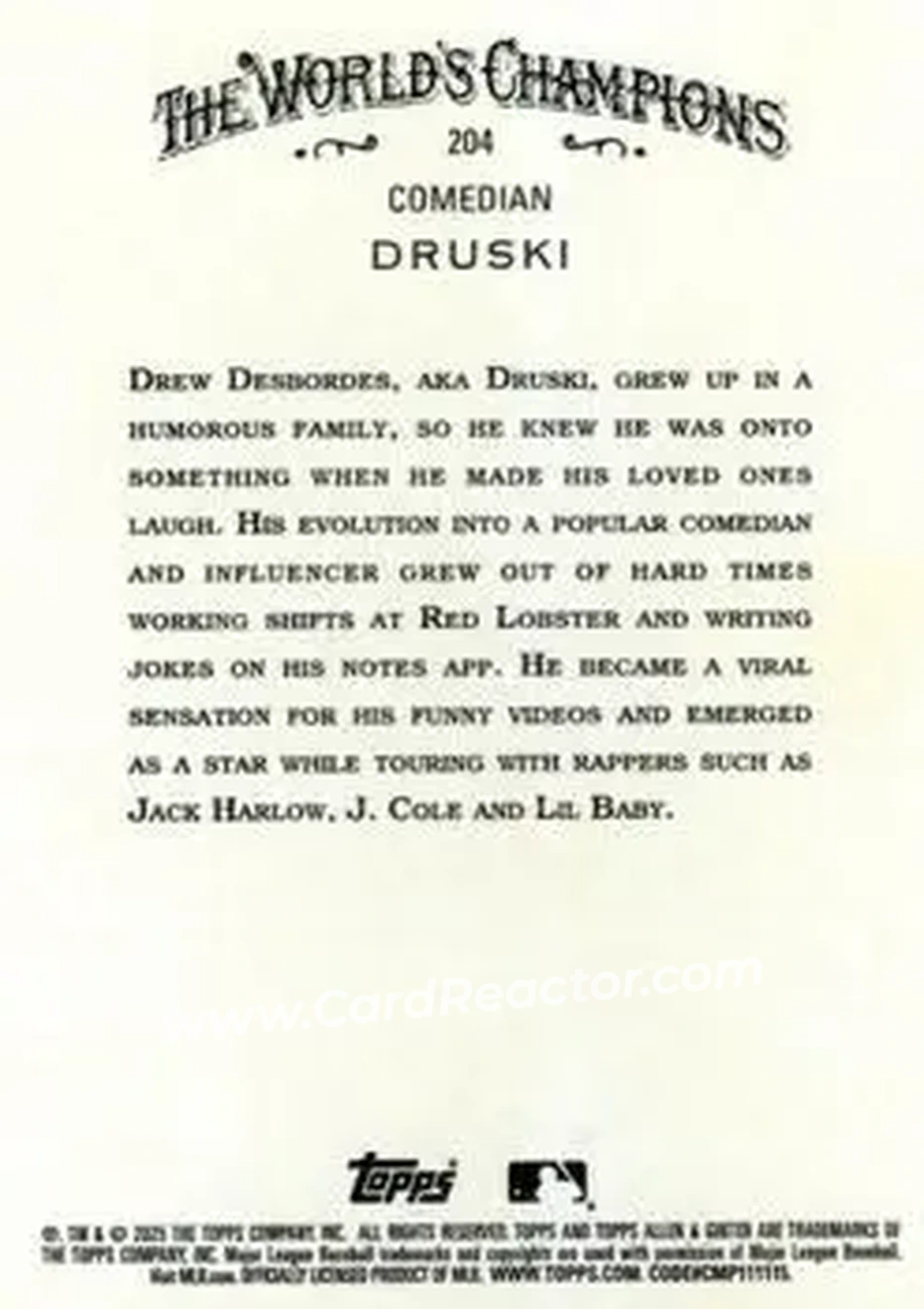 Back of Druski