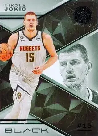 2022-23 Panini Black #57 - Nikola Jokić - Denver Nuggets