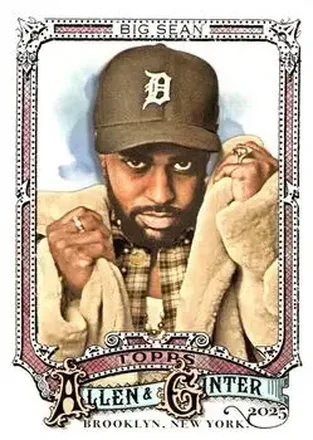 2025 Topps Allen & Ginter #206 Big Sean