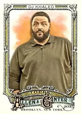 2025 Topps Allen & Ginter #208 DJ Khaled