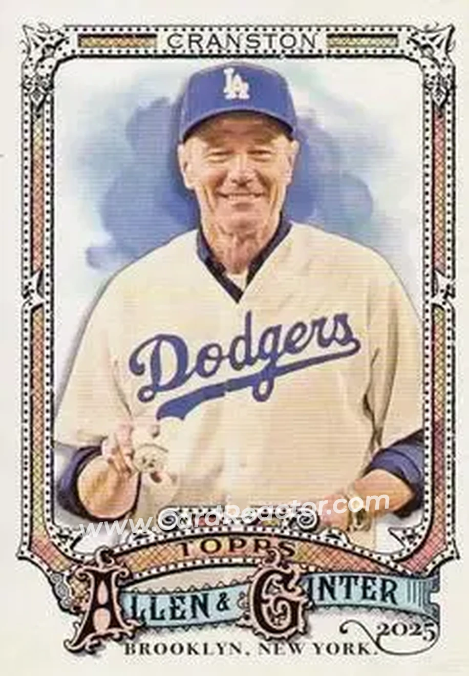 2025 Topps Allen & Ginter #209 Bryan Cranston
