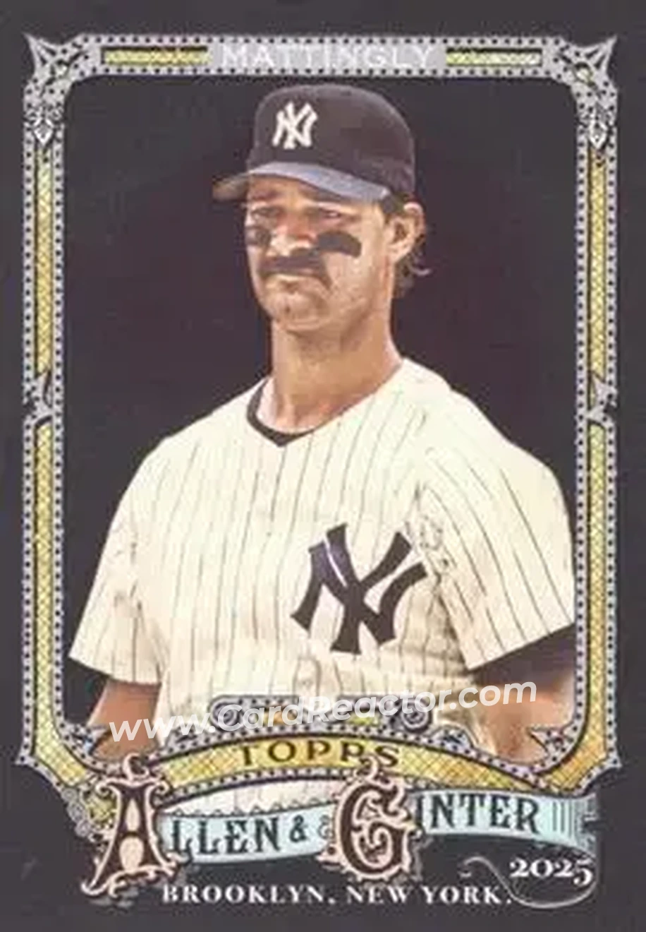 Front of Don Mattingly