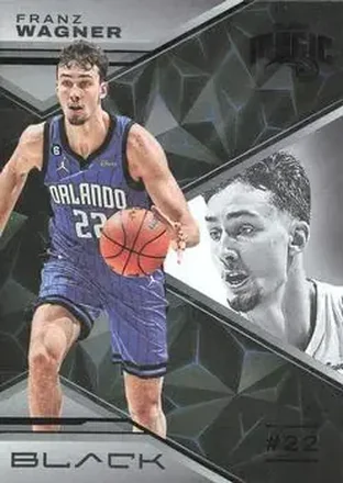 2022-23 Panini Black #59 - Franz Wagner - Orlando Magic