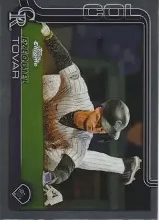 2025 Topps Chrome #154 Ezequiel Tovar