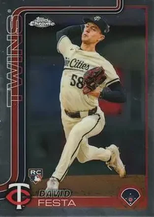 2025 Topps Chrome #156 David Festa