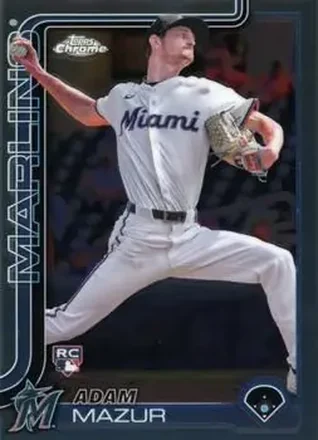 2025 Topps Chrome #157 Adam Mazur