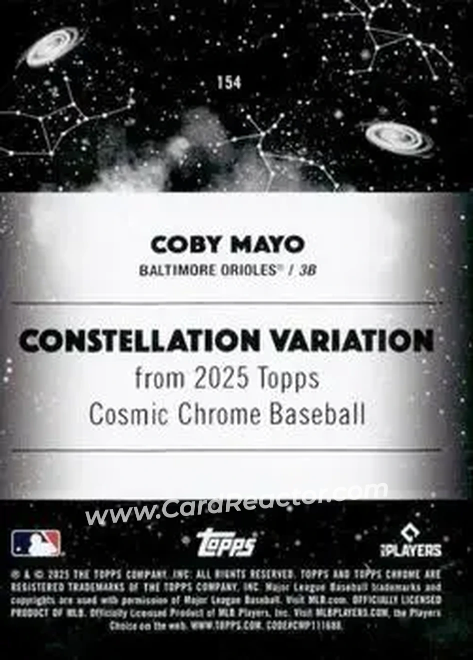 Back of Coby Mayo