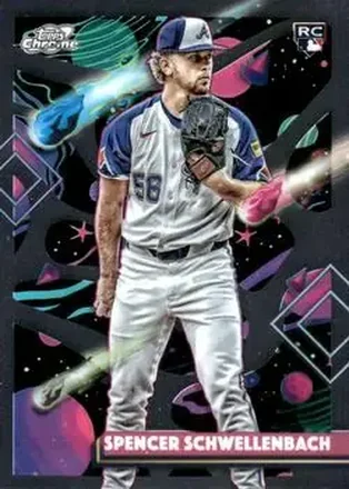 2025 Topps Chrome Cosmic #157 Spencer Schwellenbach
