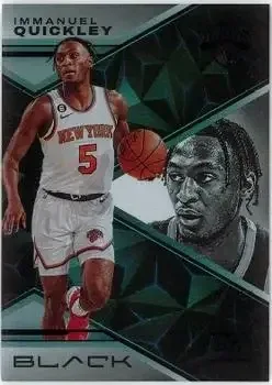 2022-23 Panini Black feature card