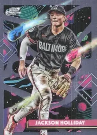 2025 Topps Chrome Cosmic #163 Jackson Holliday